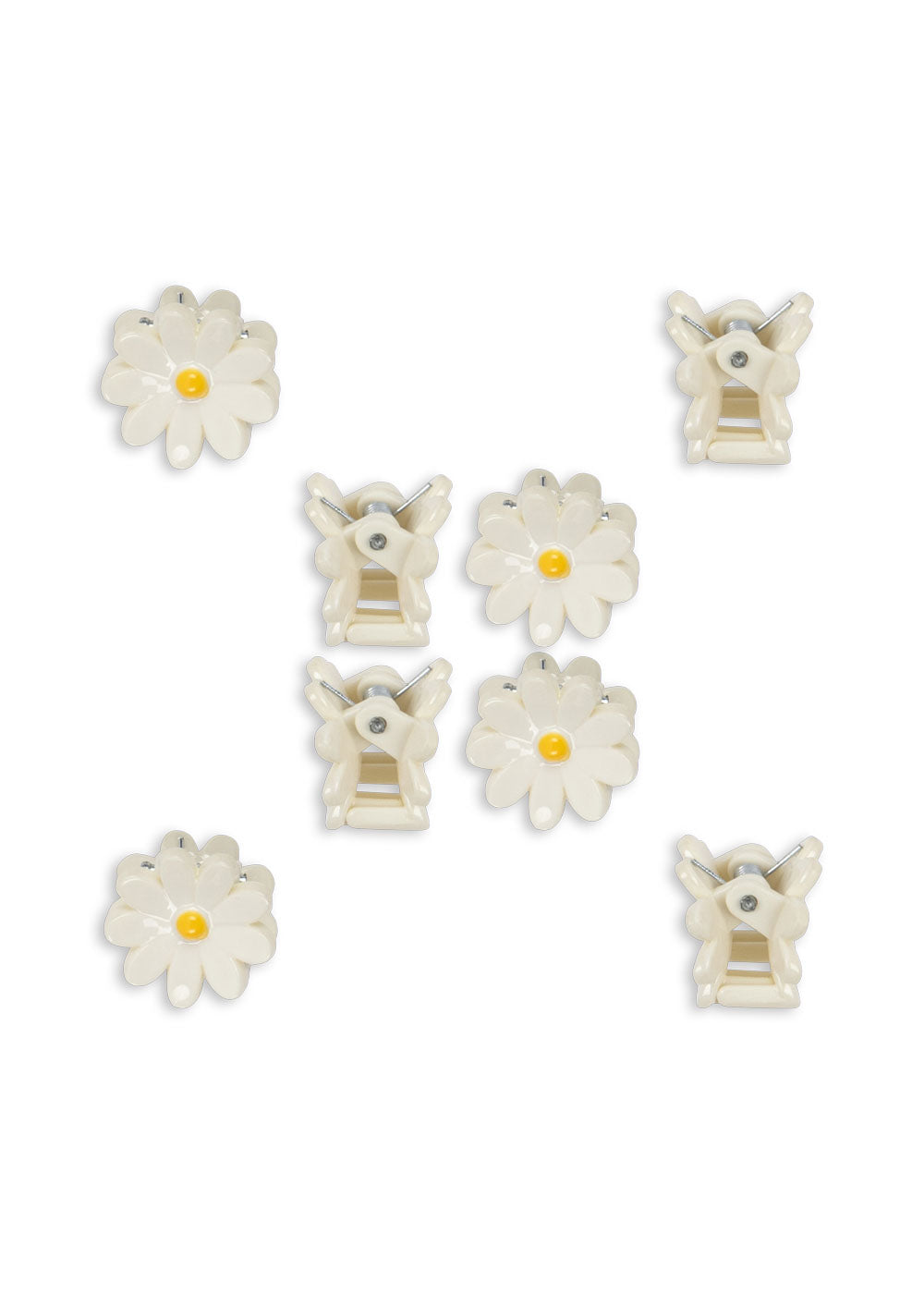 Konges Sløjd 8er Pack Mini Haarspangen Daisy