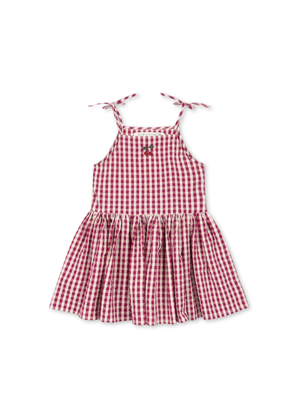 Konges Sløjd Isotta Kleid Raspberry Check
