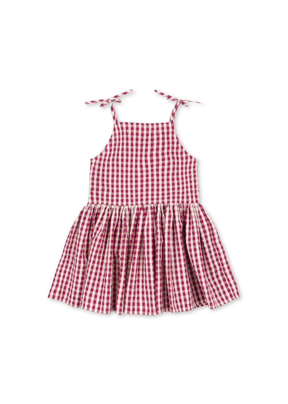 Konges Sløjd Isotta Kleid Raspberry Check
