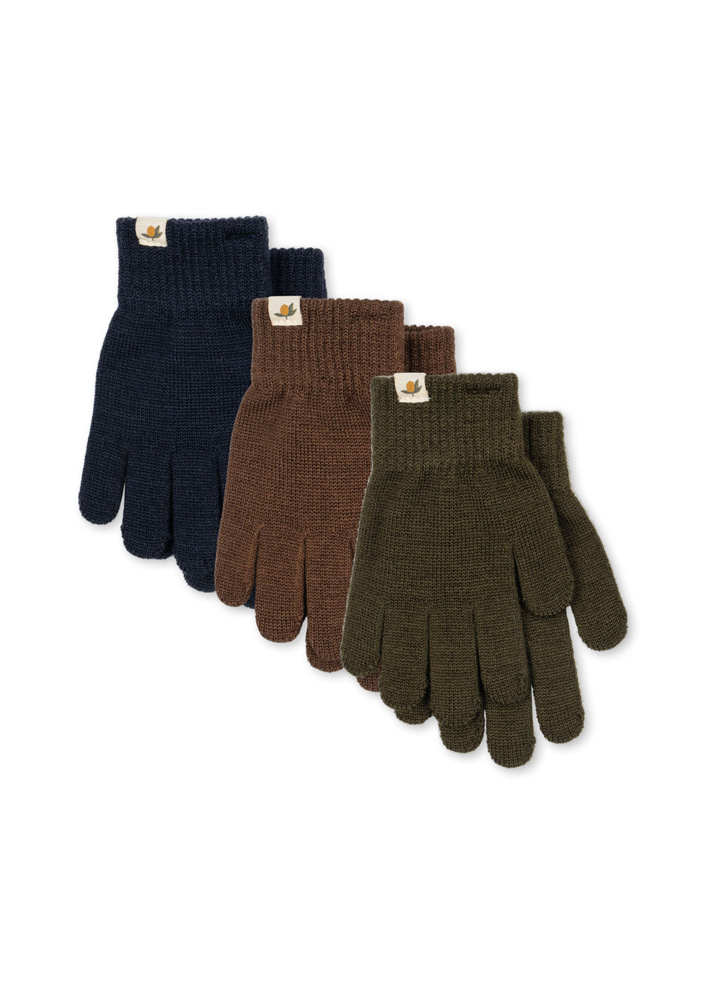 Konges Sløjd 3er Pack Filla Handschuhe Forest Mix