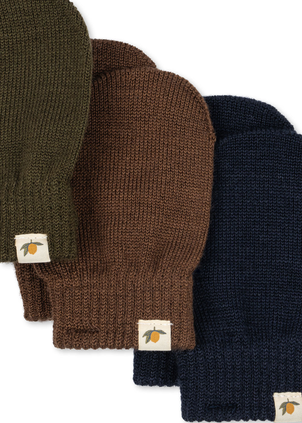 Konges Sløjd 3er Pack Filla Fäustlinge Forest Mix