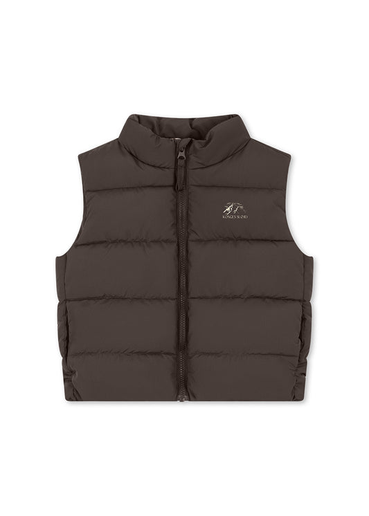 Konges Sløjd Alpi Weste Chocolate Brown