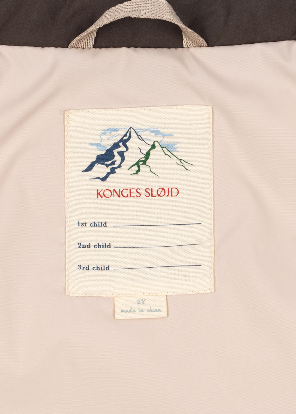 Konges Sløjd Alpi Weste Chocolate Brown