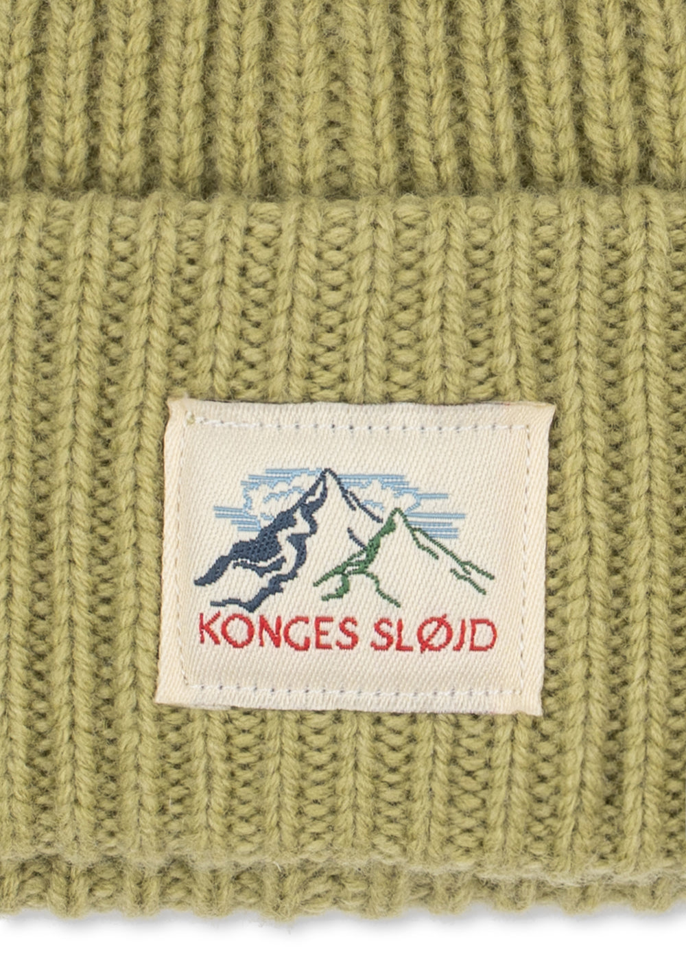 Konges Sløjd Basil Beanie Pale Olive Green