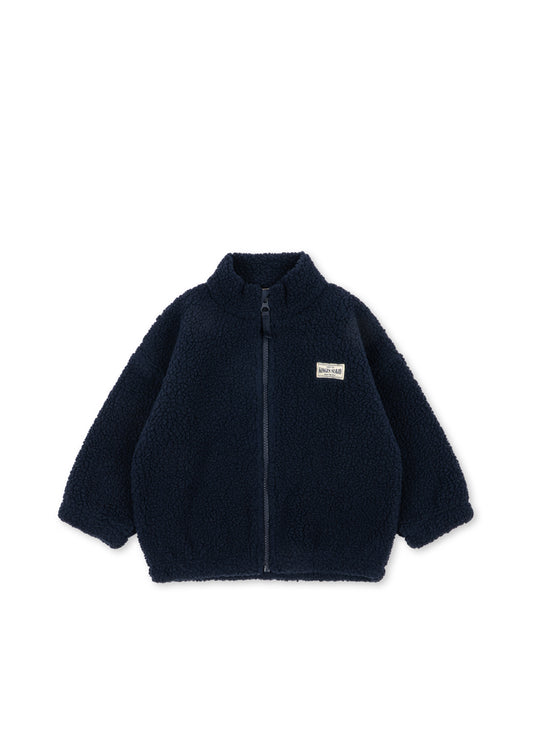 Konges Sløjd Solid Teddy Jacke Total Eclipse