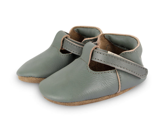 Donsje Babyschuhe Elia Green Bay Leather