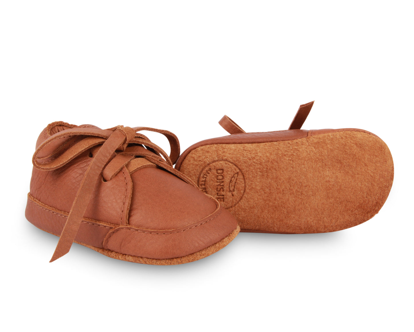 Donsje Babyschuhe Ozzy Cognac Classic Leather