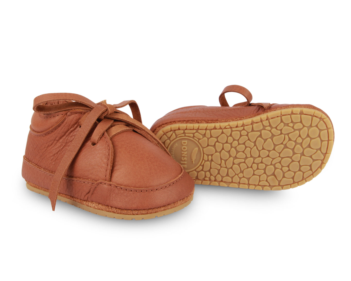 Donsje Babyschuhe Ozzy Cognac Classic Leather