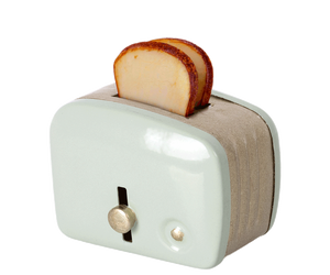 Maileg Miniatur Toaster & Brot Mint