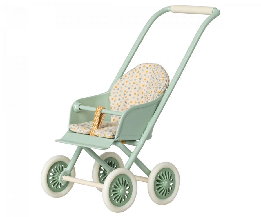 Maileg Kinderwagen Micro - Minze
