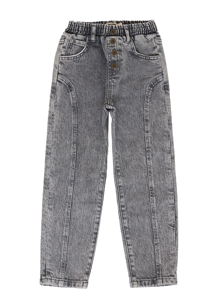 Ammehoela Jeans Harley Light Grey Washed Denim