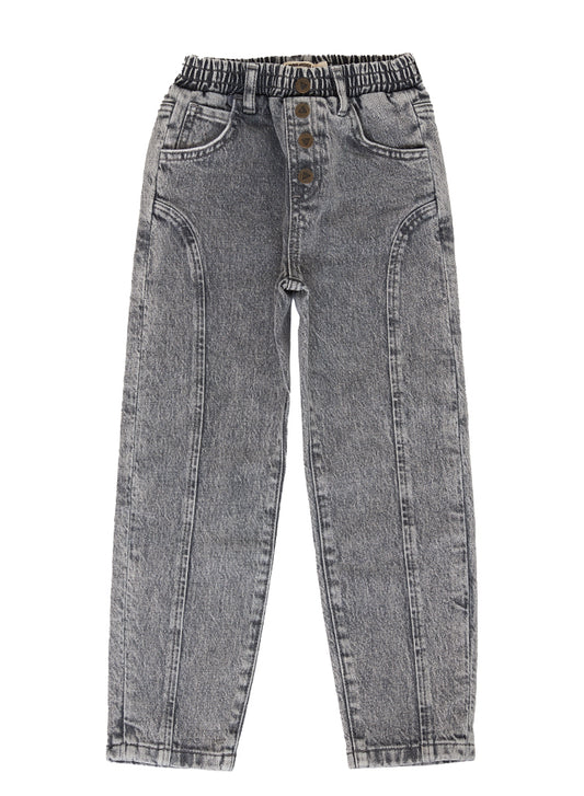 Ammehoela Jeans Harley Light Grey Washed Denim