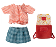 Lade das Bild in den Galerie-Viewer, Maileg Kleidung und Tasche Big Sister Maus Rot
