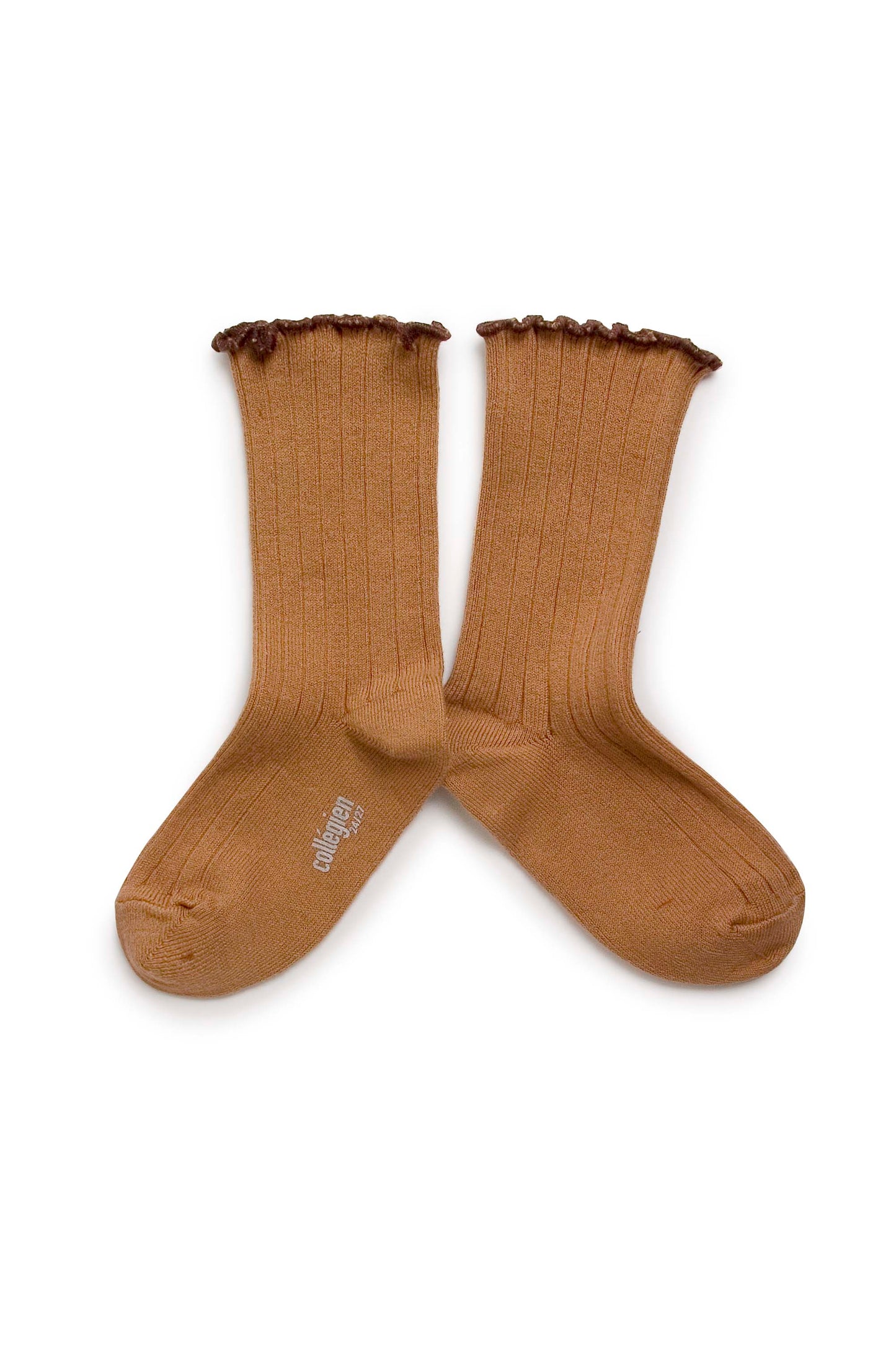 Collégien Socken Delphine Caramel au Beurre de Salé