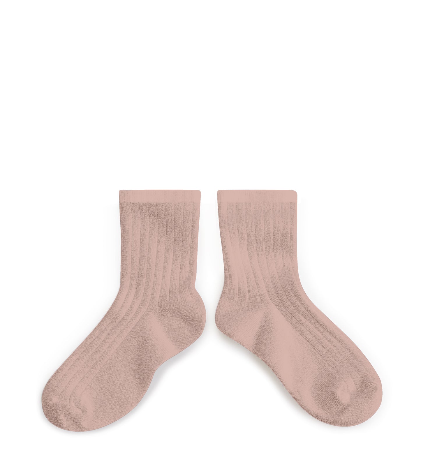 Collégien Socken La Mini Vieux Rose