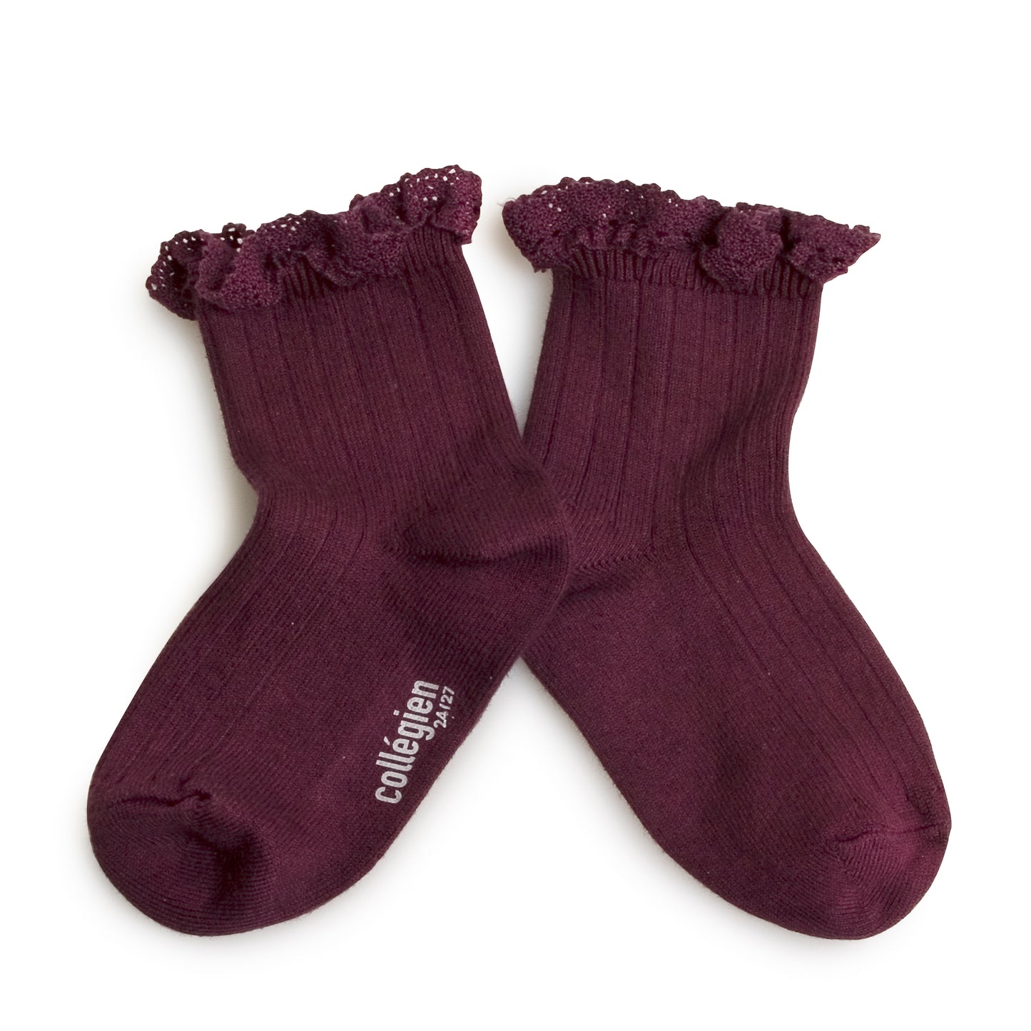 Collégien Socken Lili Aubergine