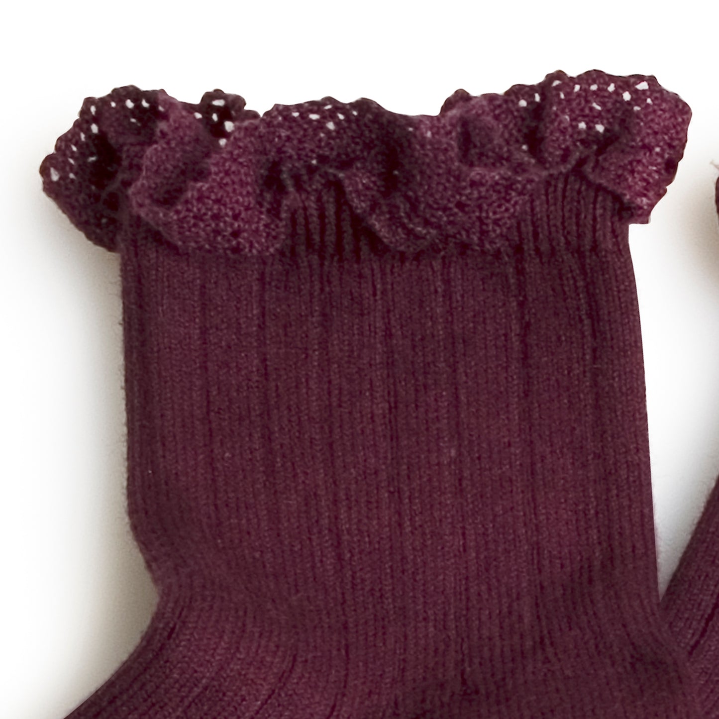 Collégien Socken Lili Aubergine