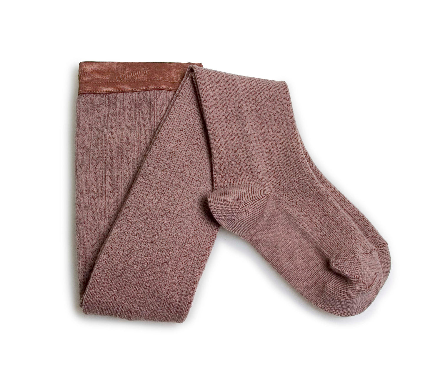 Collégien Merino - Strumpfhose Angélique Praline de Lyon