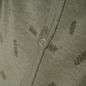 Fixoni Wolle-Seide Anzug Deep Lichen Green