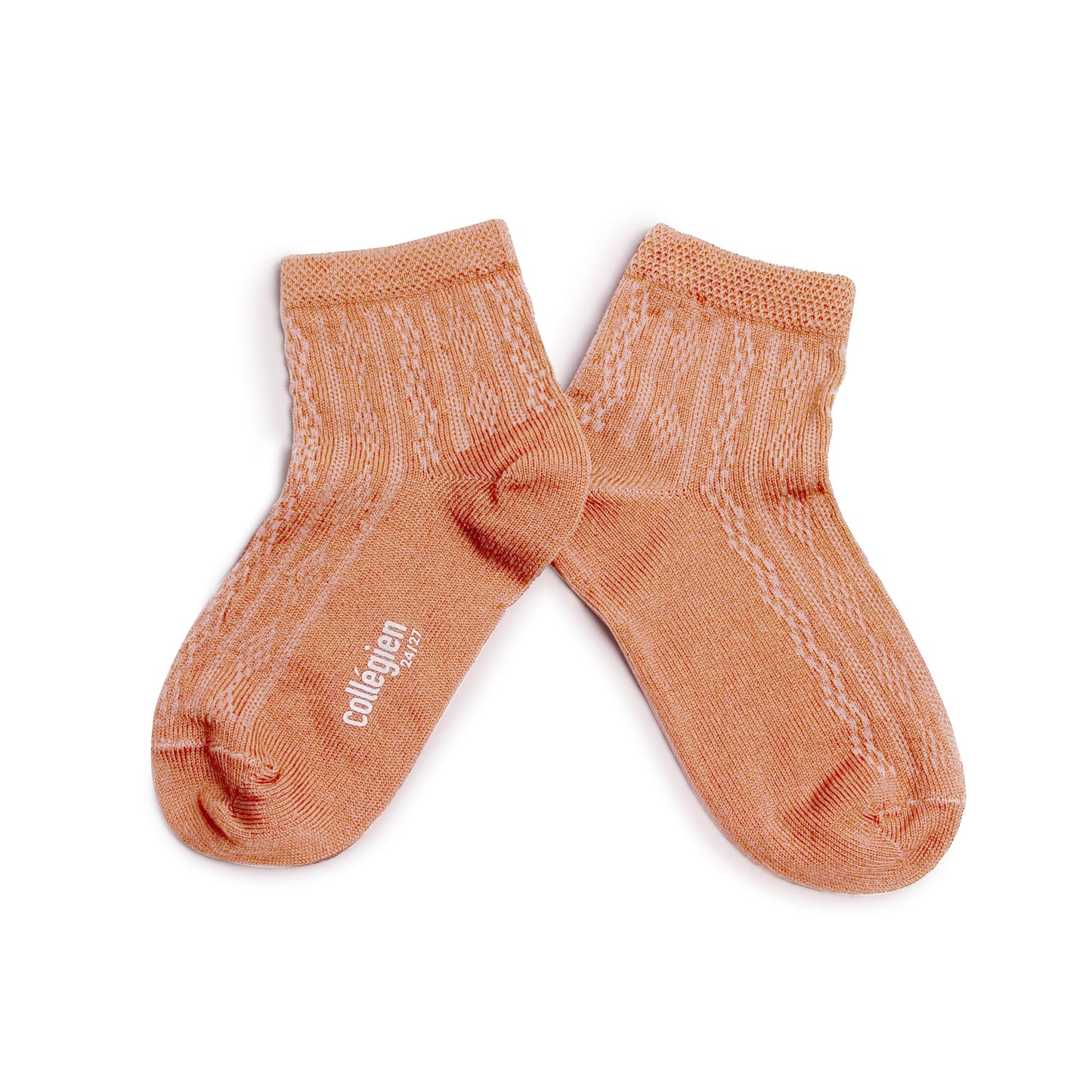 Collégien Socken Antoinette Vieux Rose