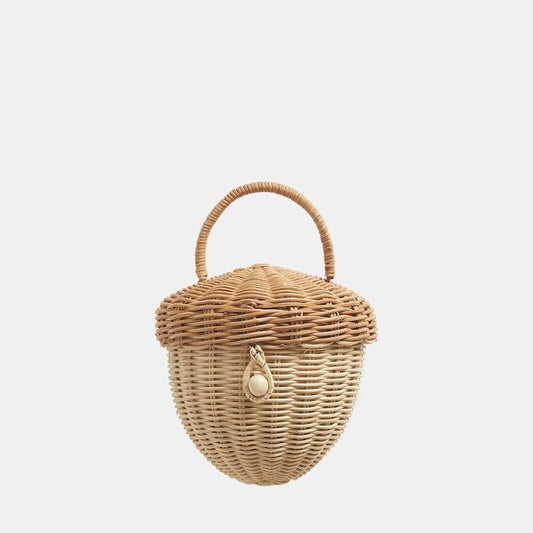 Olli Ella Ahorn Tasche aus Rattan