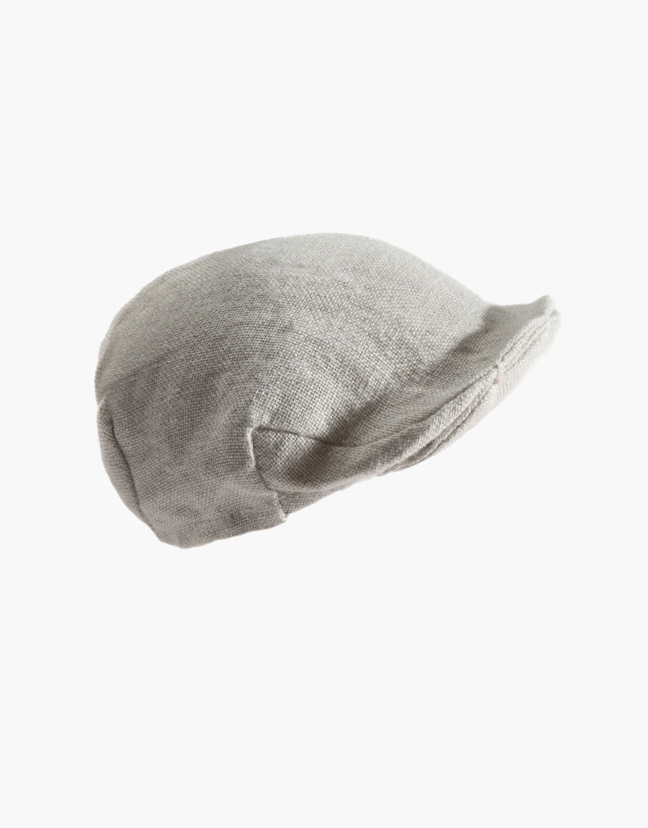 Minikane Tico Mütze aus natürlichem Leinen