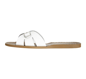 Salt-Water Sandals Classic Slide White