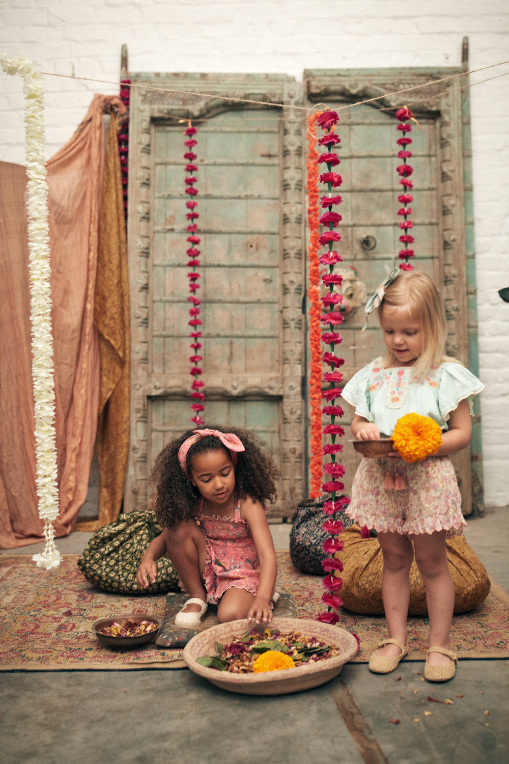 Louise Misha Haarband Cally Straw Bohemian Hindi