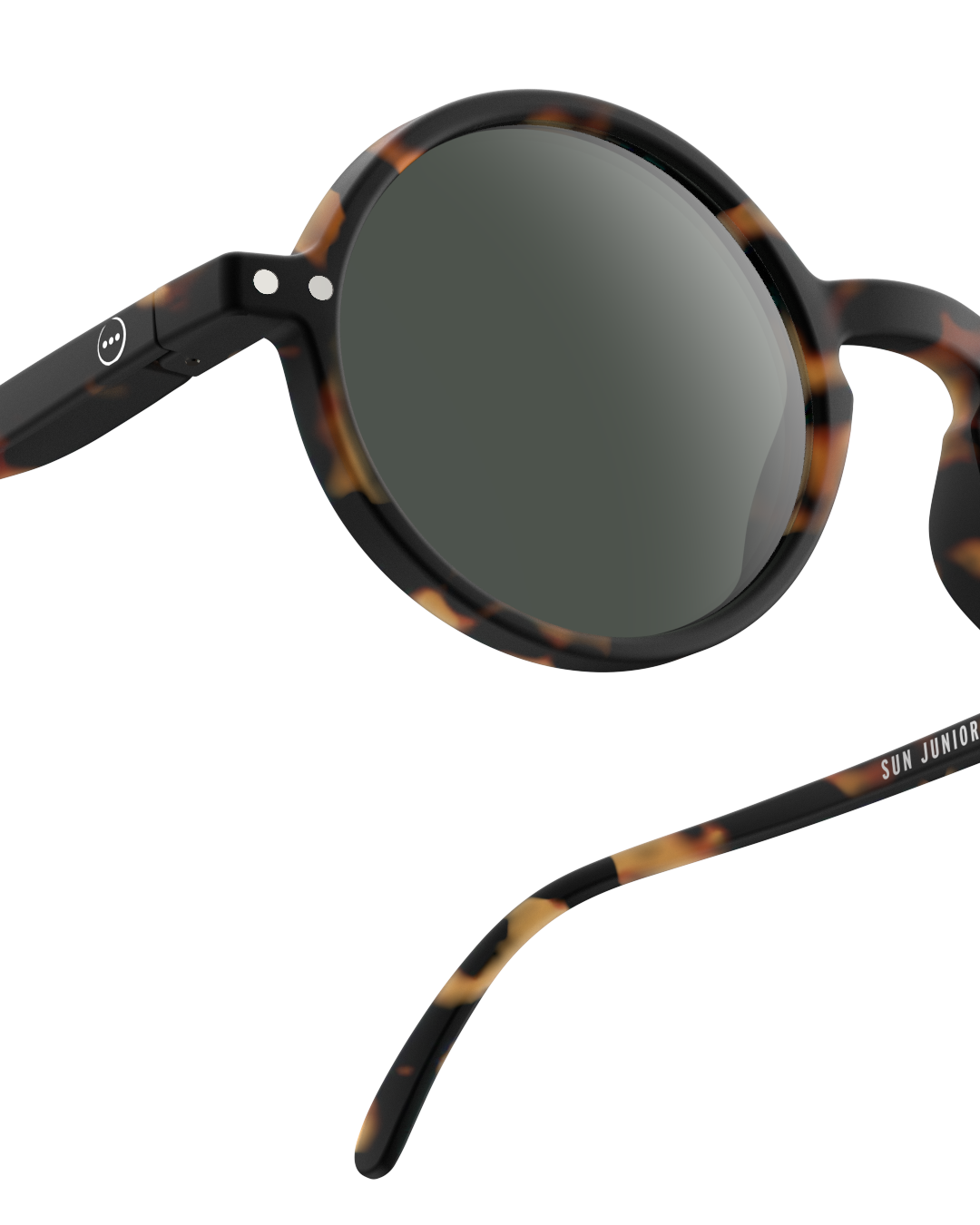 Izipizi Sonnenbrille Junior 5 - 10 Jahre Tortoise Grey Lenses #g