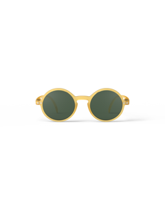 Izipizi Sonnenbrille Junior 5 - 10 Jahre Yellow Honey Green Lenses #g