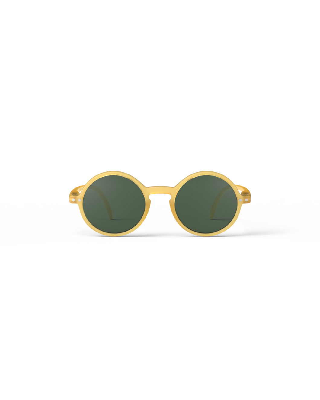 Izipizi Sonnenbrille Junior 5 - 10 Jahre Yellow Honey Green Lenses #g