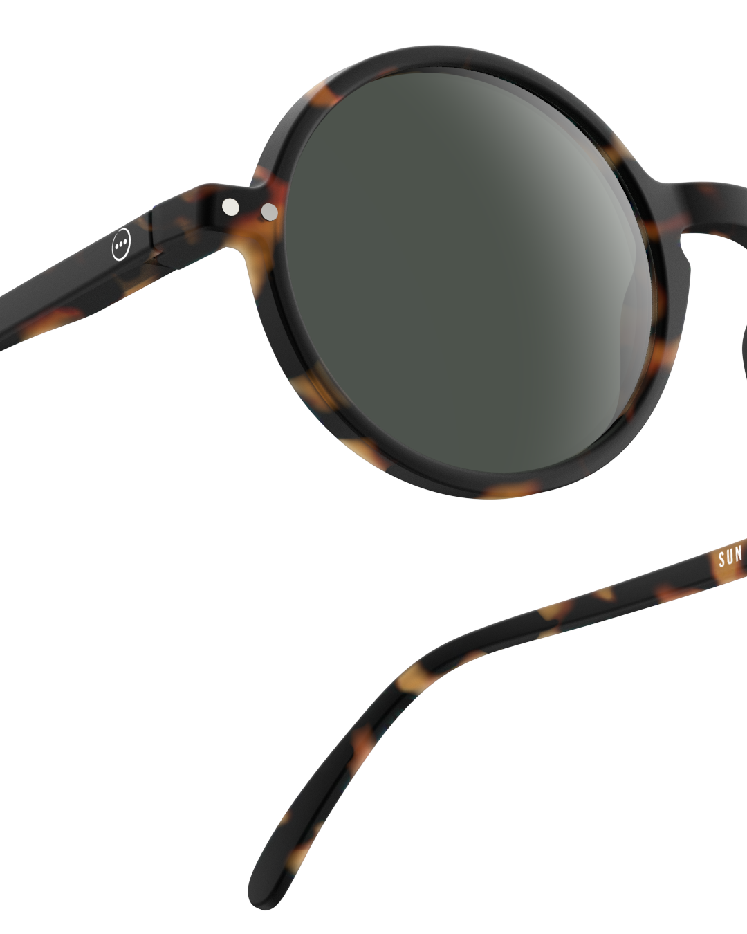 Izipizi Sonnenbrille Tortoise Grey Lenses #G