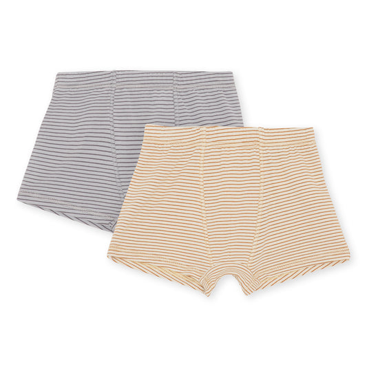 Konges Sløjd Basic 2er Pack Boy Boxers Stripe Mix