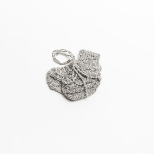 Mini Fabrik Babysocken Solvej & Sigurd Light Grey