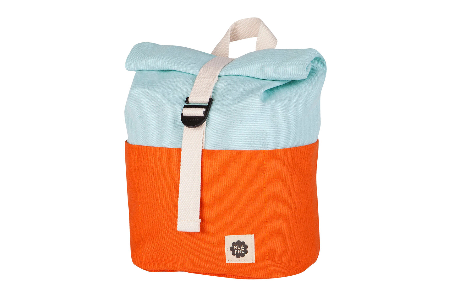 Blafre Rucksack Rolltop Blau/Orange