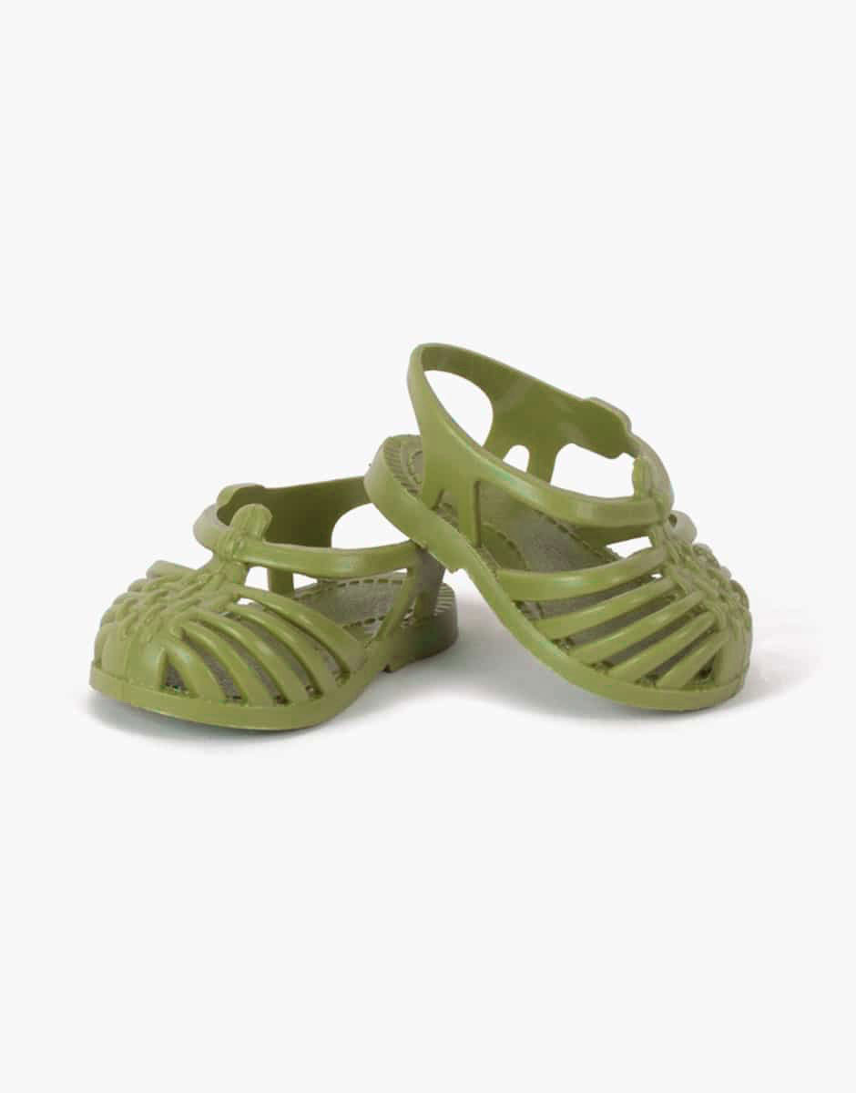 Minikane Puppensandalen Olive