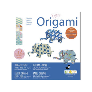 Funny Origami Elefanten
