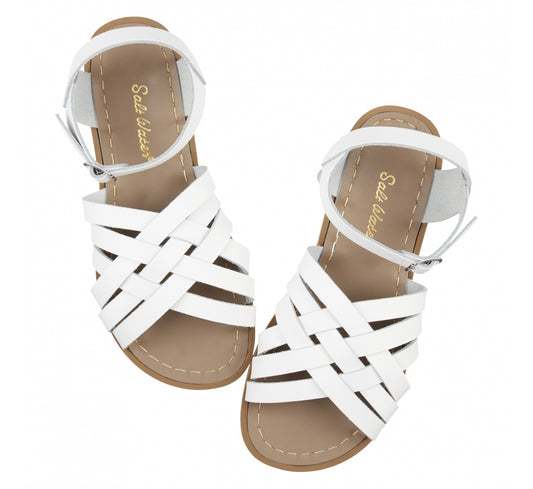 Salt-Water Sandals Retro White