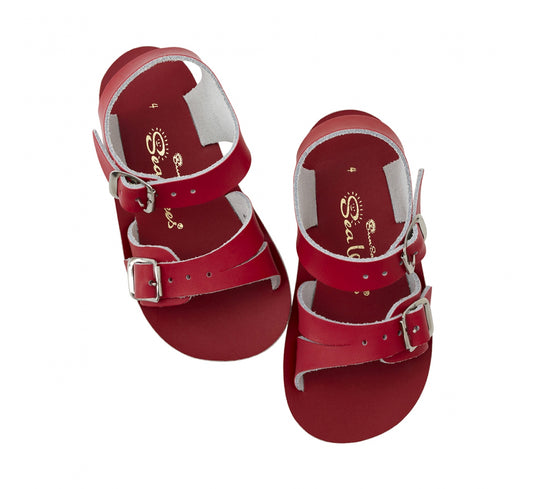 Salt-Water Sandals Sea Wee Red