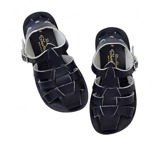 Salt-Water Sandals Shark Navy